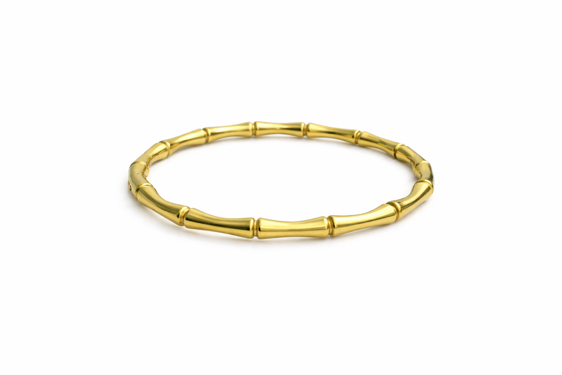Golden Bamboo Bracelet