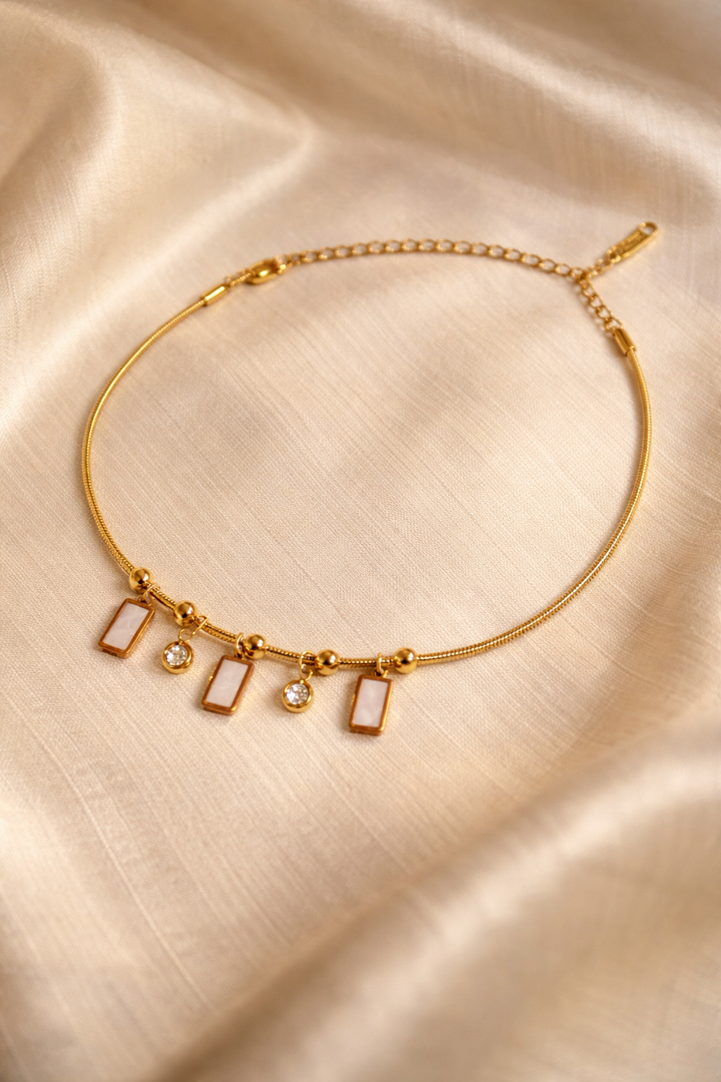 Gold Plated Charm Bracelet