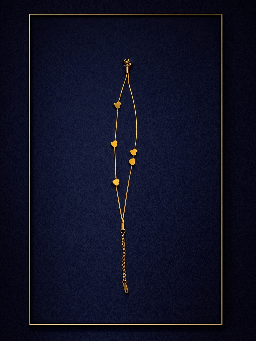 Heart Chain Bracelet